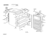 Схема №2 0705144265 GS1480W с изображением Планка для холодильной камеры Siemens 00110899