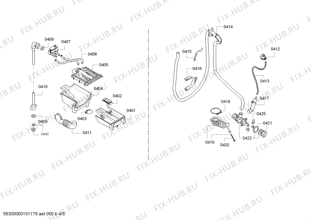 Схема №2 3TS83120X TS8312X 8kg с изображением Ручка для стиралки Bosch 00652050
