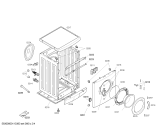 Схема №1 WFO2822EU с изображением Панель управления для стиралки Bosch 00663634