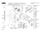 Схема №1 X5KCUBR401 с изображением Дверь для холодильной камеры Bosch 00240521