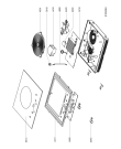 Схема №1 HBF110W (F091779) с изображением Всякое для плиты (духовки) Indesit C00354389