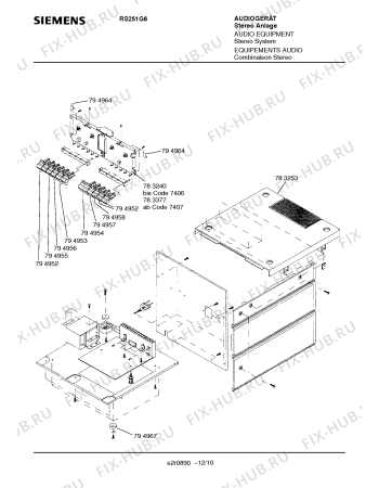 Схема №4 RS251G6 с изображением Сетевой трансформатор для телевизора Siemens 00759174