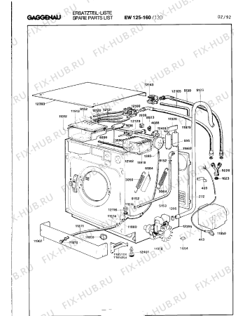Схема №4 EW125160 с изображением Лампа для стиралки Bosch 00158104