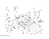 Схема №2 SGS45E68GB Exxcel с изображением Передняя панель для посудомоечной машины Bosch 00446031