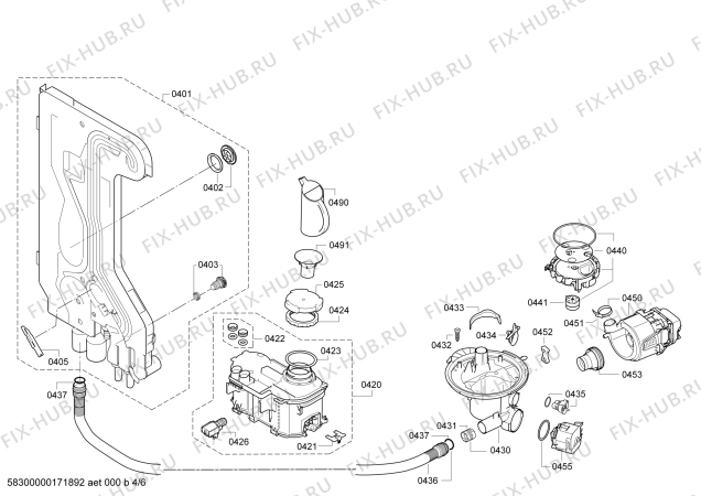 Схема №1 BM4222EG BM4222EG; A+ enerji sinifi с изображением Панель управления для посудомоечной машины Bosch 00744529