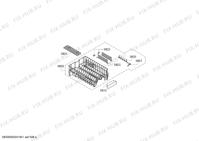 Схема №3 SR76T091EU с изображением Силовой модуль запрограммированный для посудомойки Bosch 12017230