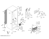 Схема №3 KS52V661NE с изображением Крышка для холодильной камеры Bosch 00425511