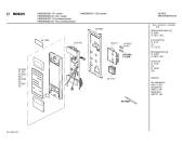 Схема №2 HME8600 с изображением Панель для микроволновки Bosch 00286821