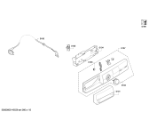 Схема №1 WTP86100I с изображением Панель управления для электросушки Bosch 00678704