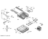 Схема №6 SMI63M05TC с изображением Передняя панель для посудомойки Bosch 00676062