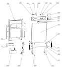 Схема №1 GU63211BXC (234110, PMS60S) с изображением Дверка для посудомойки Gorenje 249872