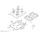 Схема №2 4ECB330B с изображением Варочная панель для плиты (духовки) Bosch 00680790