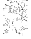 Схема №2 CLASSIC 1000 с изображением Рукоятка для стиралки Whirlpool 481249878117