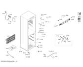 Схема №3 CK18V5161W с изображением Дверь для холодильной камеры Bosch 00249053