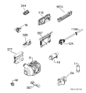 Схема №2 F65412IM0P с изображением Панель для посудомоечной машины Aeg 140001564057
