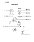 Схема №2 EA826E80/70M с изображением Электропитание для электрокофеварки Krups MS-0A21030