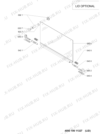 Схема №1 GMA9521IX (F091776) с изображением Запчасть для электропечи Indesit C00353433