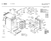 Схема №1 KTL1760NL с изображением Дверь морозильной камеры для холодильника Bosch 00284242