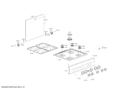 Схема №1 FP101I19SC COCINA COLDEX IMPERIA INOX L60 220V с изображением Передняя панель для электропечи Bosch 00773240