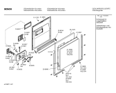Схема №3 SGU84A02 Exclusiv с изображением Инструкция по установке/монтажу для посудомоечной машины Bosch 00585439