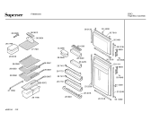 Схема №1 FNS254 с изображением Декоративная панель для холодильника Bosch 00288697