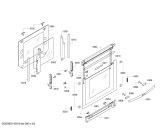 Схема №2 B16E74N0RU с изображением Панель управления для духового шкафа Bosch 00671512
