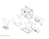 Схема №2 BMP224130 с изображением Панель управления для плиты (духовки) Bosch 00775938