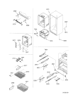 Схема №5 KRBC 9010/l LH с изображением Обрамление полки для холодильника Whirlpool 480132101946