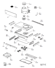 Схема №1 208355405325PRF01210 с изображением Электромотор для вытяжки Whirlpool 488000537098