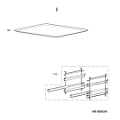 Схема №5 BK 7602/1 WEISS с изображением Панель для электропечи Whirlpool 480121102653