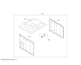 Схема №1 HEZ329023 с изображением Набор эколизный для плиты (духовки) Siemens 00574690
