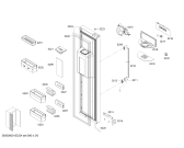 Схема №3 SXSVZFCPE с изображением Выдвижной ящик для холодильной камеры Bosch 00704476