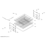 Схема №2 B47FS32H0 с изображением Профильная рейка для духового шкафа Bosch 11025747