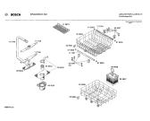 Схема №1 SPU2222SK с изображением Панель для посудомоечной машины Bosch 00119902