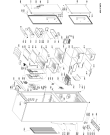 Схема №1 KGNF 185 A2+ WS с изображением Дверца для холодильника Whirlpool 481010752484