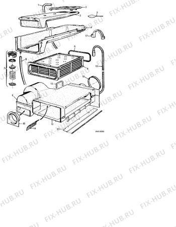 Взрыв-схема стиральной машины Electrolux WT533 - Схема узла Dryer equipment