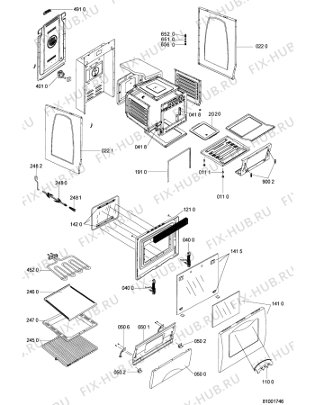 Схема №1 ACM 832 WH с изображением Свеча Whirlpool 481225268021