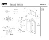 Схема №1 3FS3641SR1 с изображением Дверь для холодильной камеры Bosch 00218339