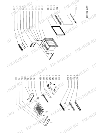 Схема №1 3P 28R/G/1 с изображением Дверка для холодильной камеры Whirlpool 481931039331