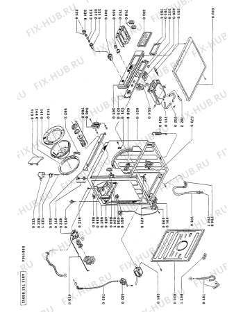 Схема №2 AWG 768 с изображением Покрытие для стиралки Whirlpool 481941378487