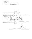 Схема №2 EA893D40/700 с изображением Микромодуль для электрокофемашины Krups MS-8030000150