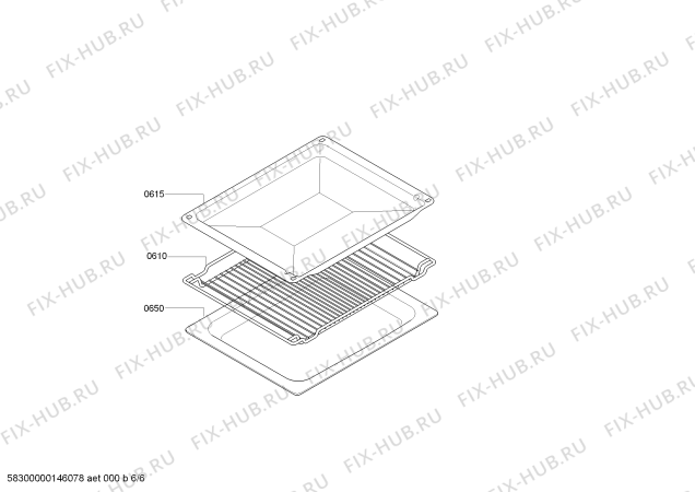 Схема №2 HBC86P763 с изображением Ремкомплект для плиты (духовки) Bosch 00704189