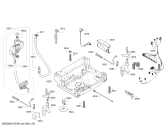 Схема №1 S51M40X5EU с изображением Передняя панель для посудомоечной машины Bosch 00705386