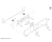 Схема №3 HBL5351UC Bosch с изображением Корпус для духового шкафа Bosch 11016310