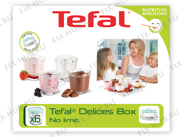 Большое фото - Запчасть для электройогуртницы Tefal XF100132 в гипермаркете Fix-Hub