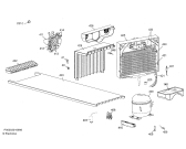 Схема №1 ECF2340FW с изображением Корпусная деталь для холодильной камеры Aeg 2914419185