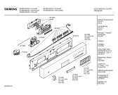 Схема №3 SE28A230II white edition с изображением Передняя панель для посудомоечной машины Siemens 00366366