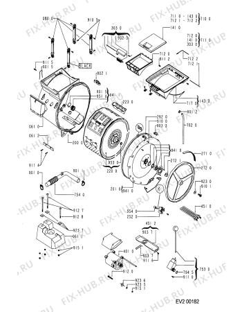 Схема №2 AWF 849/IG с изображением Переключатель Whirlpool 481941258778