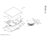 Схема №1 T56TS31N0 с изображением Модуль управления для плиты (духовки) Bosch 11026448
