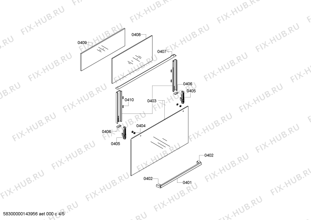 Схема №2 HSG2130ME с изображением Ручка установки времени для плиты (духовки) Bosch 00618233